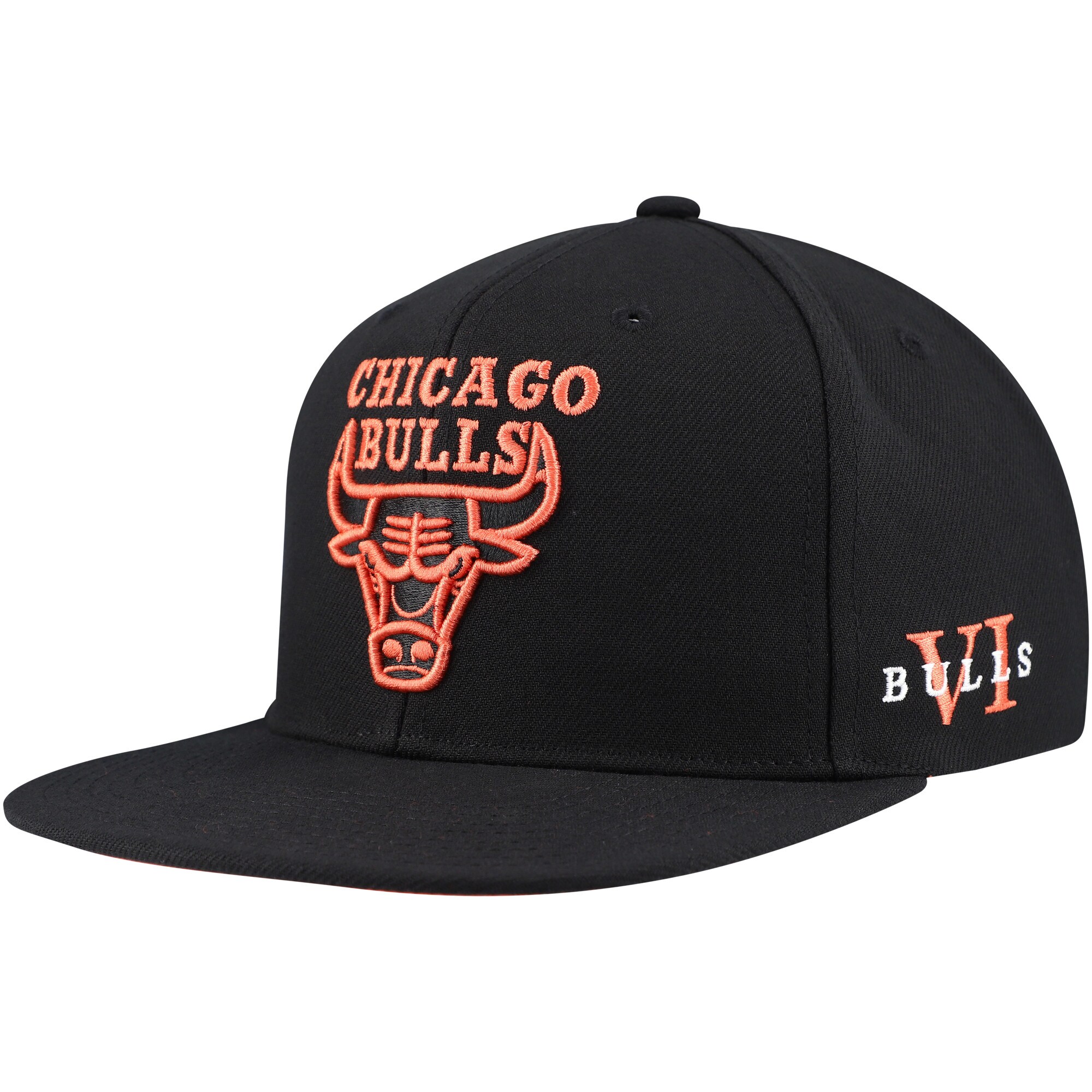 NBA men8217s chicago bulls mitchell amp ness black core snapback hat Collection - Official Jerseys & Hats | NBA Store