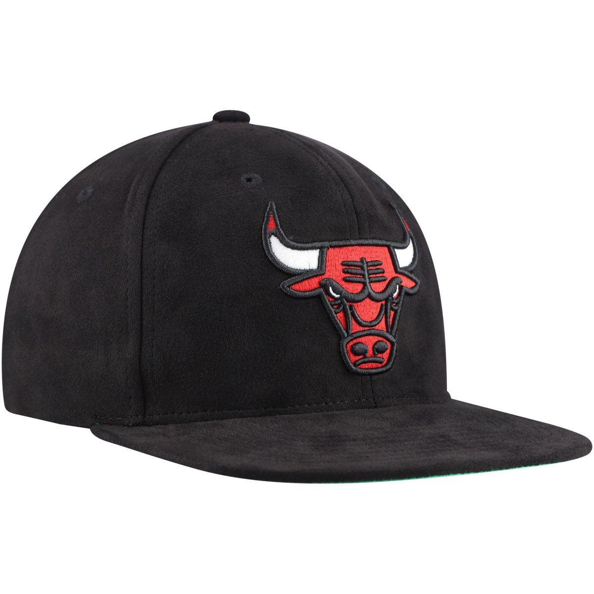 NBA men8217s chicago bulls mitchell amp ness black sweet suede snapback hat Collection - Official Jerseys & Hats | NBA Store