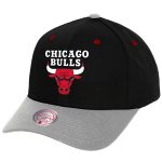 NBA men8217s chicago bulls mitchell amp ness blackgray pro crown adjustable hat Collection - Official Jerseys & Hats | NBA Store