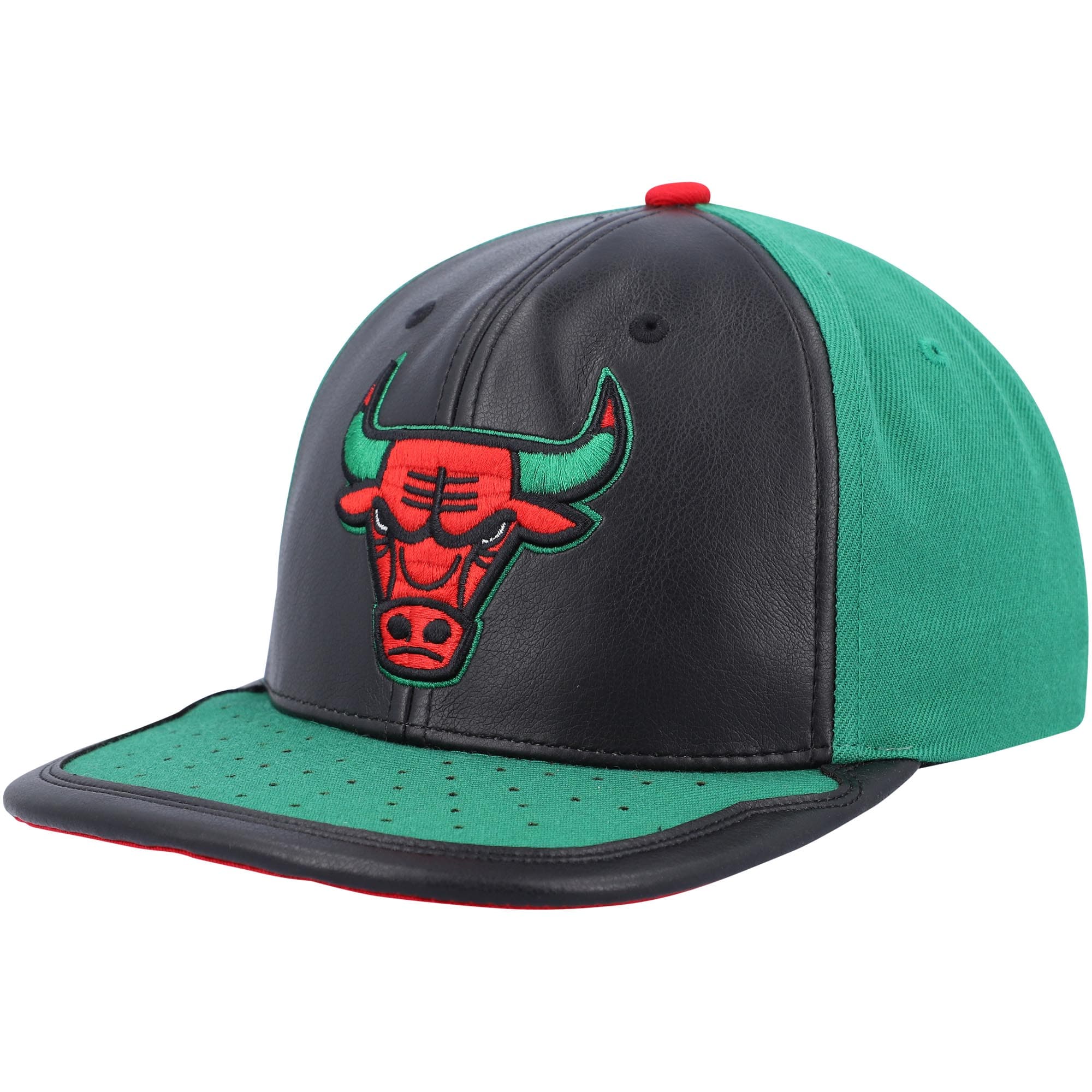 NBA men8217s chicago bulls mitchell amp ness blackgreen day one snapback hat Collection - Official Jerseys & Hats | NBA Store