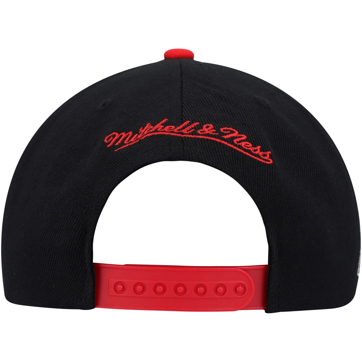 NBA men8217s chicago bulls mitchell amp ness blackred side core 2.0 snapback hat Collection - Official Jerseys & Hats | NBA Store