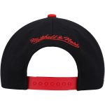 NBA men8217s chicago bulls mitchell amp ness blackred side core 2.0 snapback hat Collection - Official Jerseys & Hats | NBA Store
