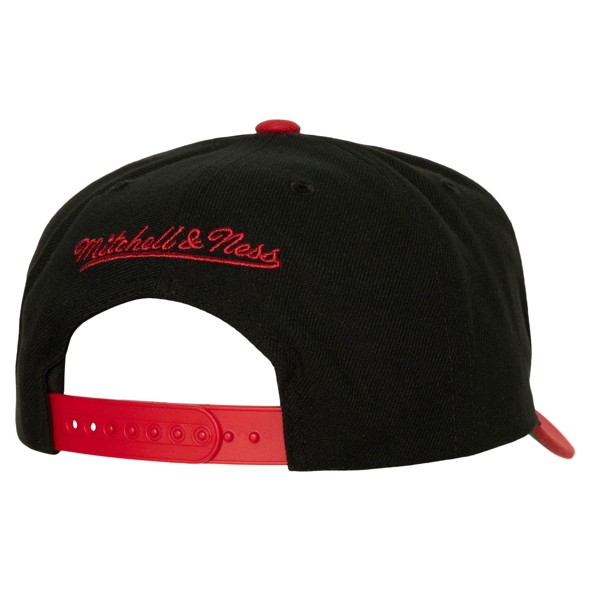 NBA men8217s chicago bulls mitchell amp ness blackred soul xl logo pro crown snapback hat Collection - Official Jerseys & Hats | NBA Store