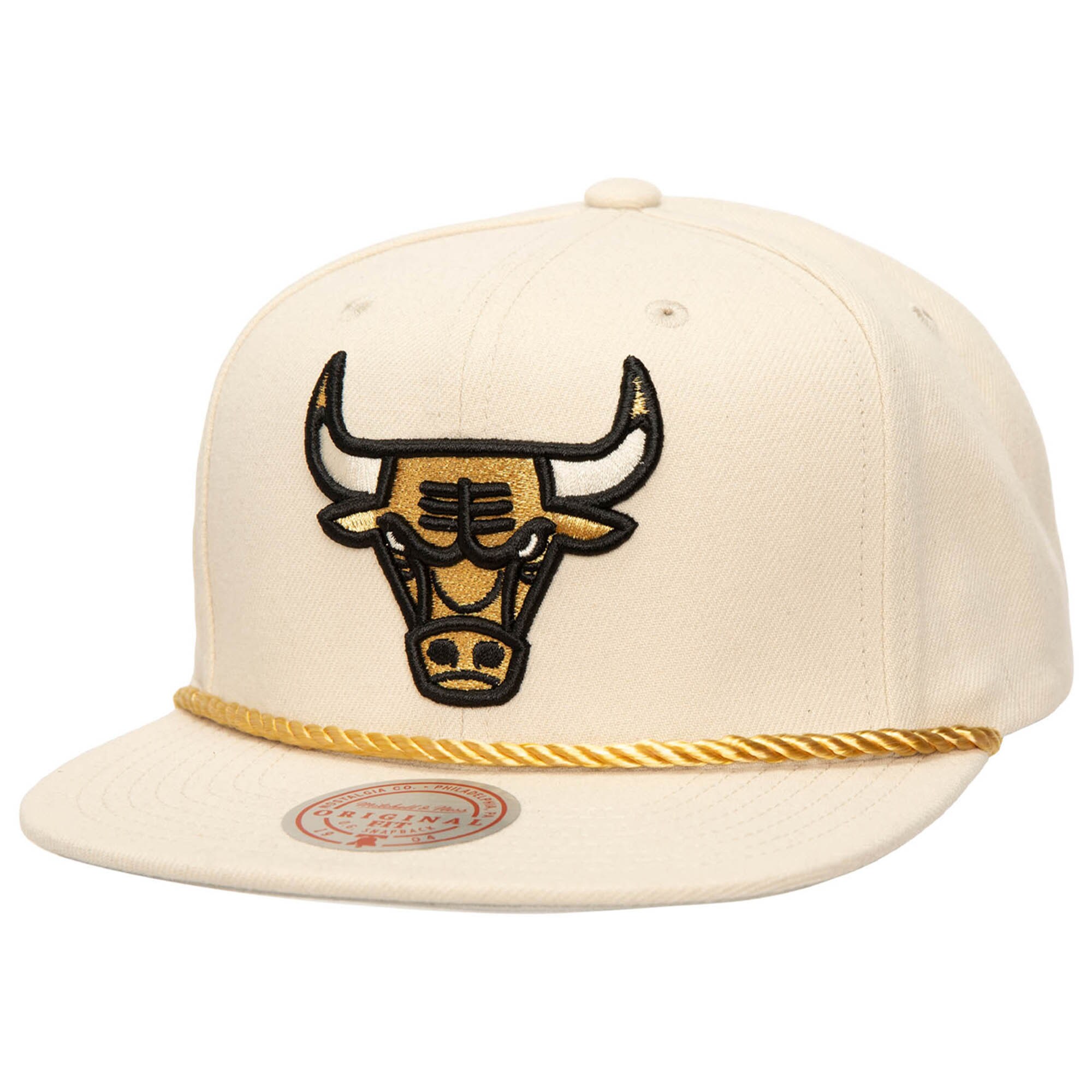 NBA men8217s chicago bulls mitchell amp ness cream golden snapback hat Collection - Official Jerseys & Hats | NBA Store