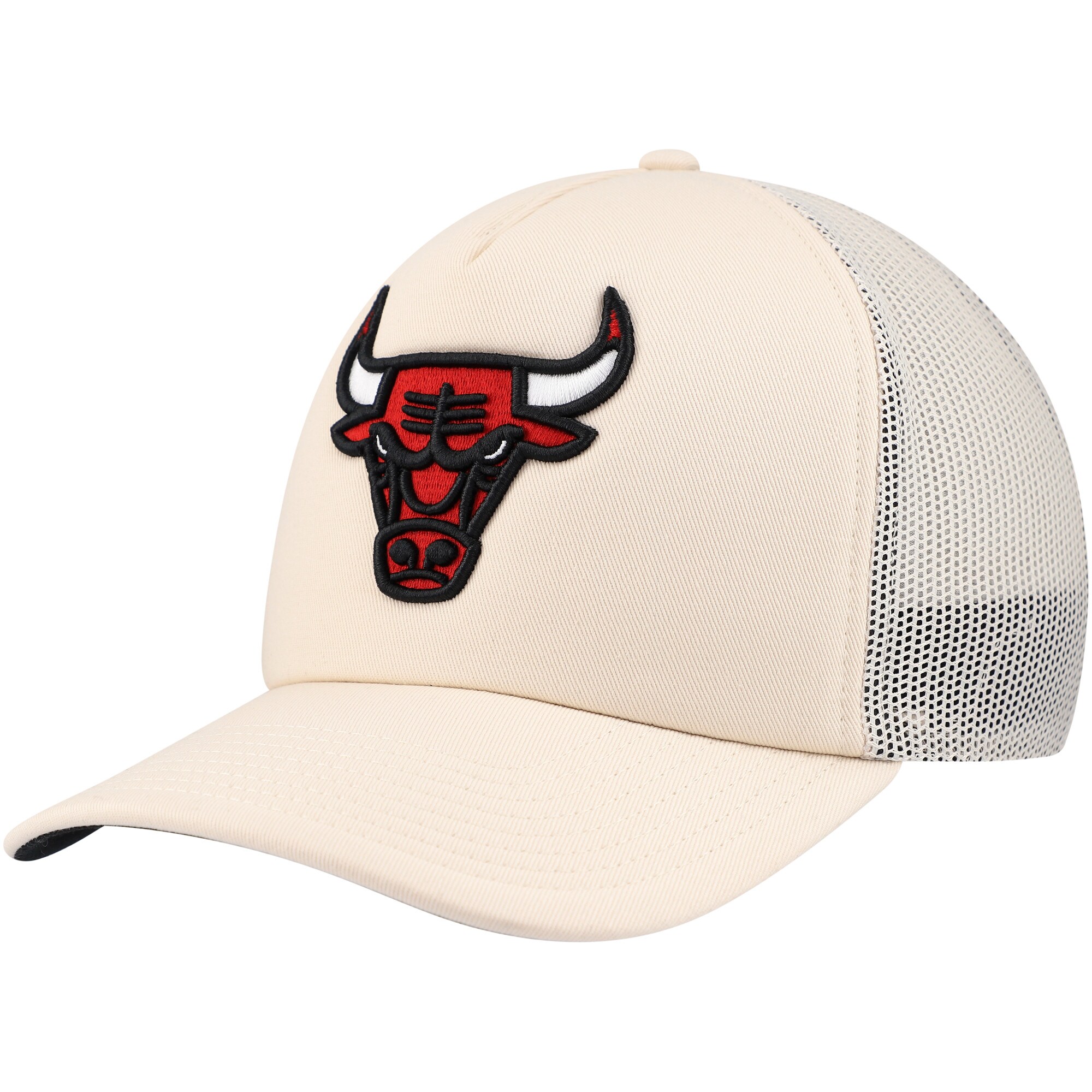 NBA men8217s chicago bulls mitchell amp ness cream trucker adjustable hat Collection - Official Jerseys & Hats | NBA Store