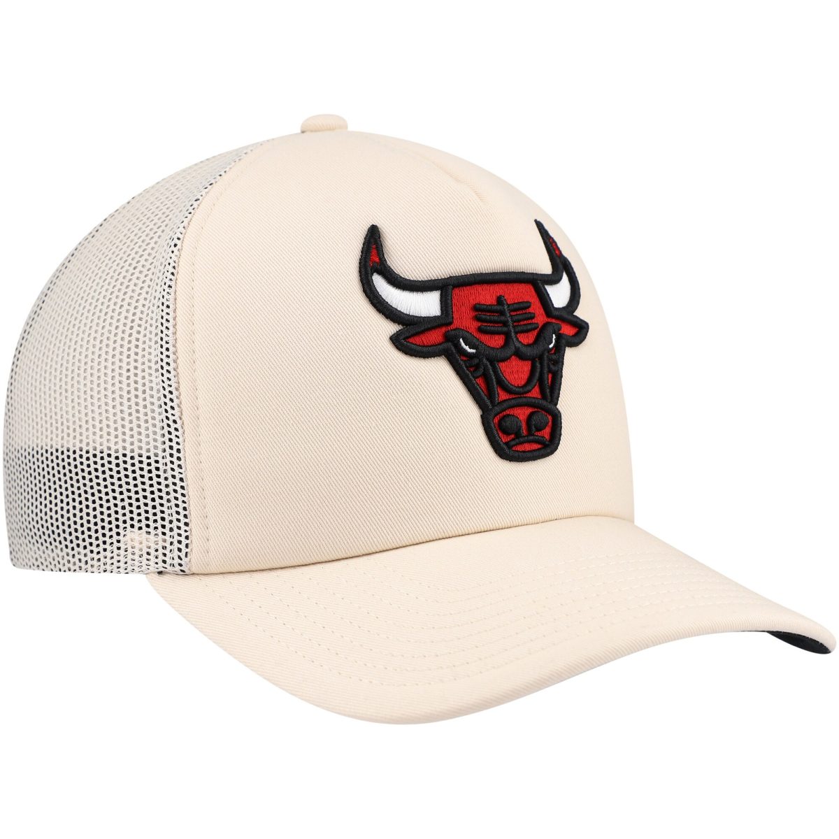 NBA men8217s chicago bulls mitchell amp ness cream trucker adjustable hat Collection - Official Jerseys & Hats | NBA Store