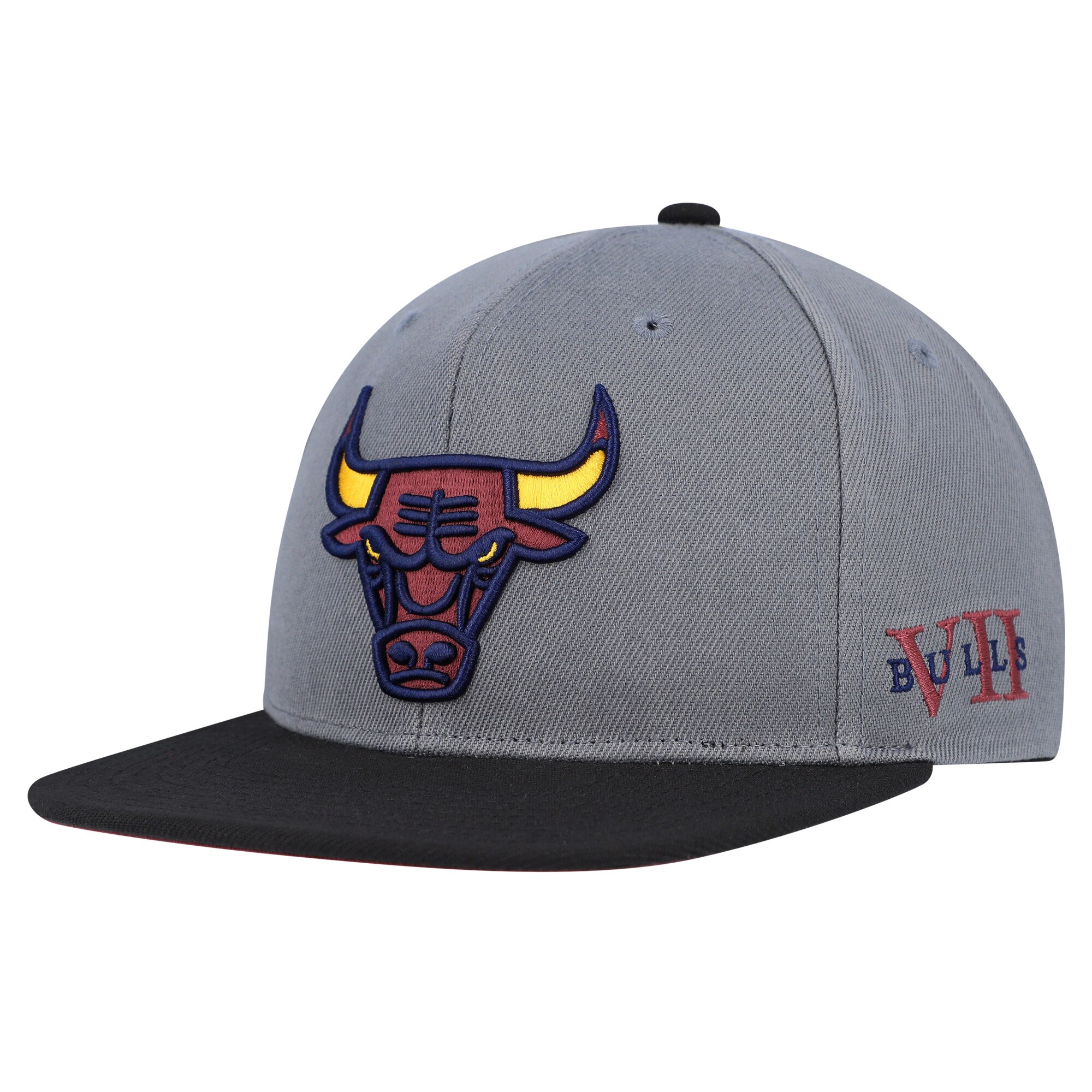 NBA men8217s chicago bulls mitchell amp ness grayblack core snapback hat Collection - Official Jerseys & Hats | NBA Store