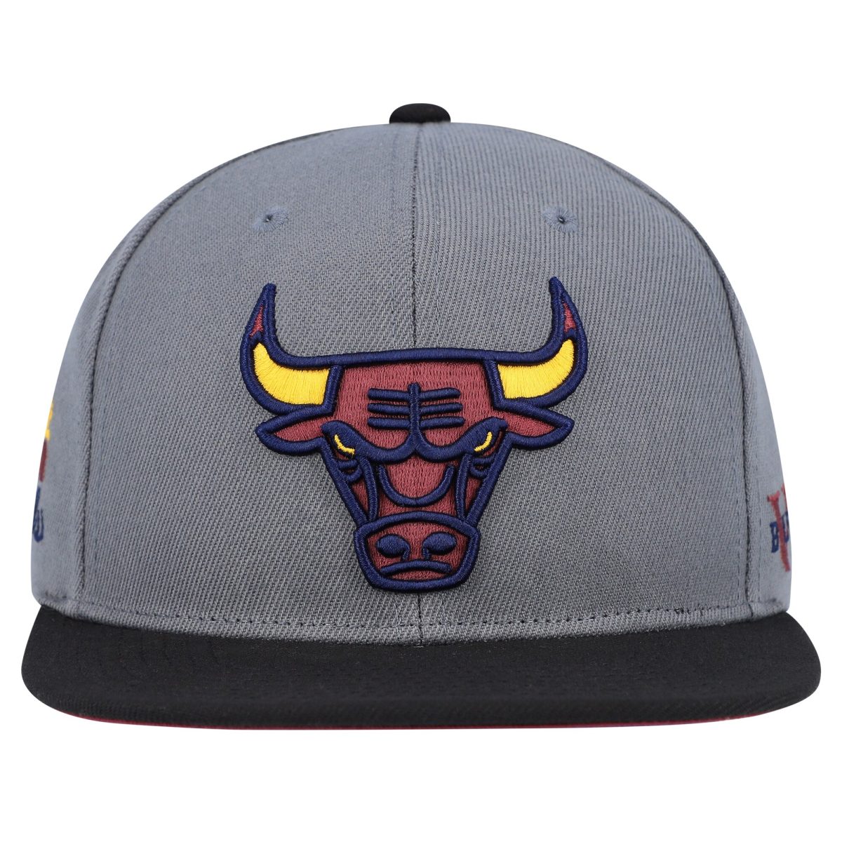 NBA men8217s chicago bulls mitchell amp ness grayblack core snapback hat Collection - Official Jerseys & Hats | NBA Store