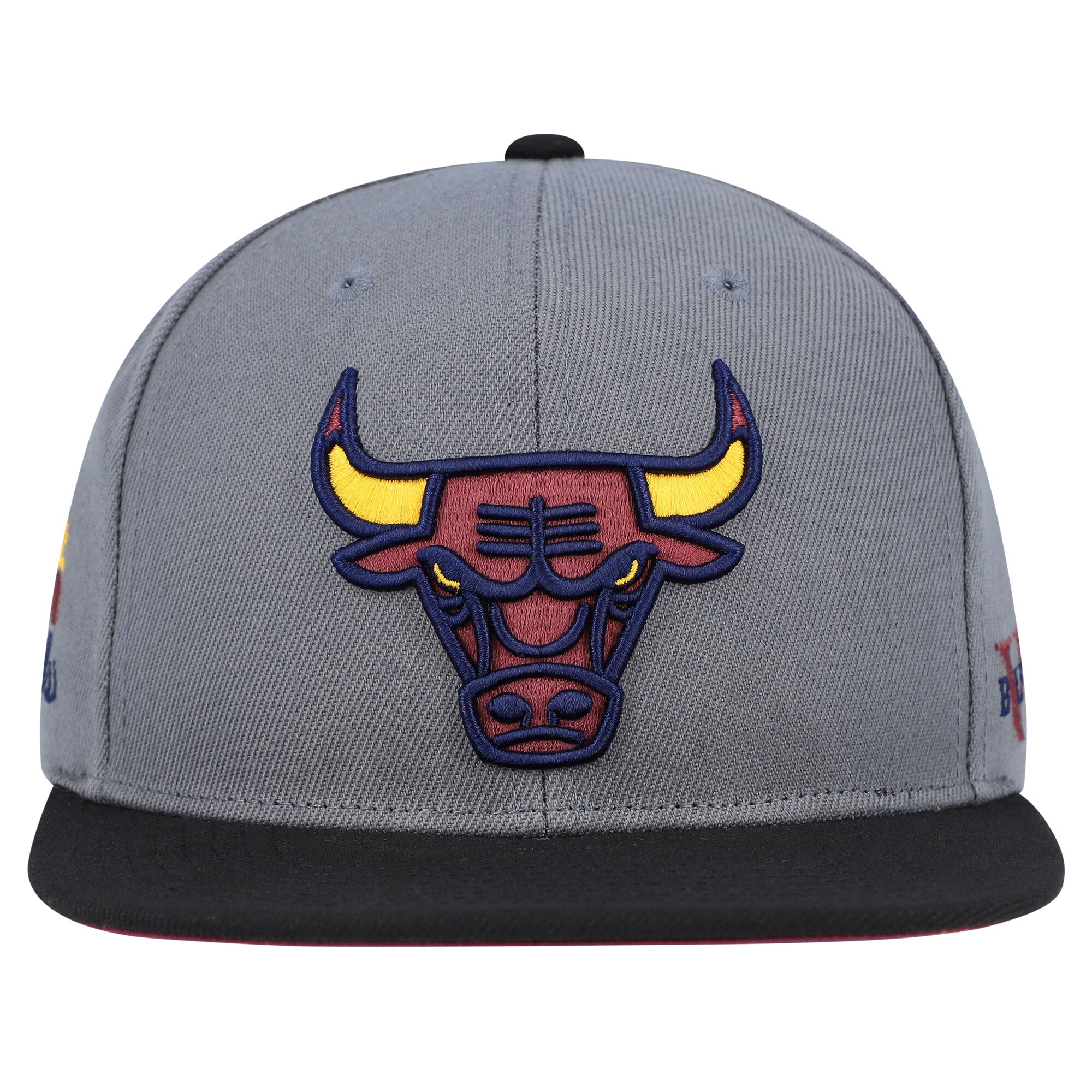 NBA men8217s chicago bulls mitchell amp ness grayblack core snapback hat Collection - Official Jerseys & Hats | NBA Store
