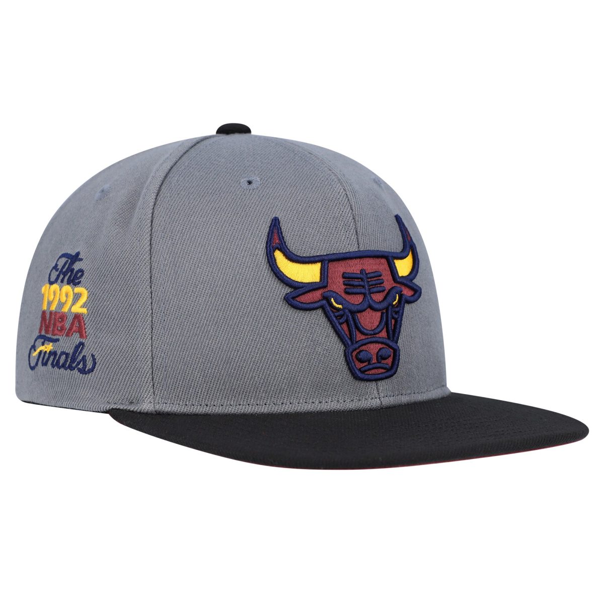 NBA men8217s chicago bulls mitchell amp ness grayblack core snapback hat Collection - Official Jerseys & Hats | NBA Store