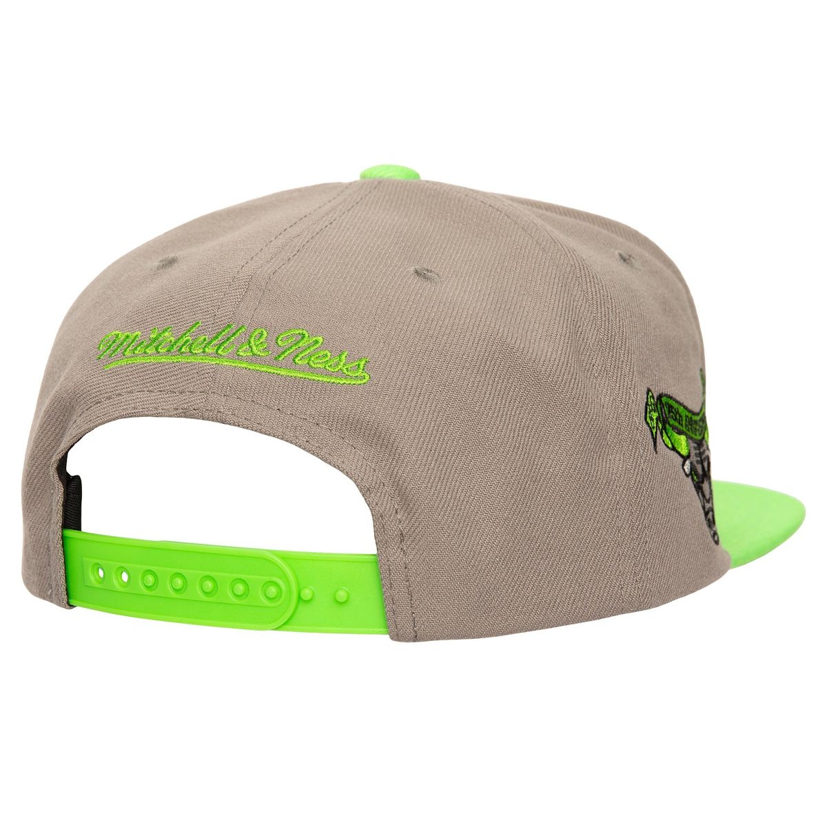 NBA men8217s chicago bulls mitchell amp ness grayneon green core v snapback hat Collection - Official Jerseys & Hats | NBA Store