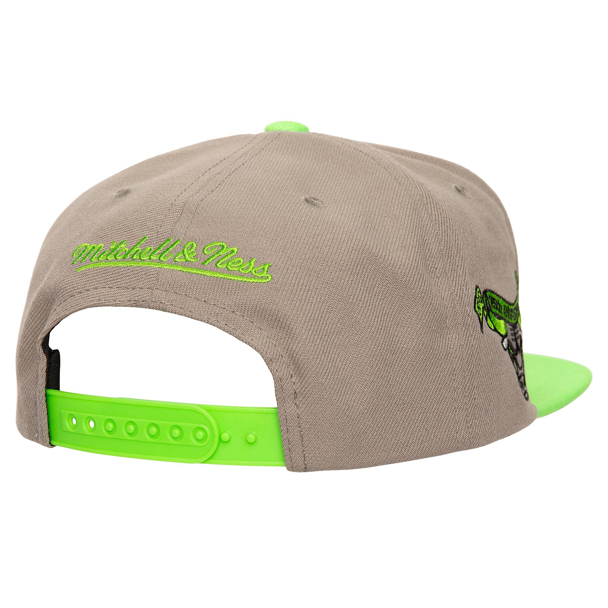 NBA men8217s chicago bulls mitchell amp ness grayneon green core v snapback hat Collection - Official Jerseys & Hats | NBA Store