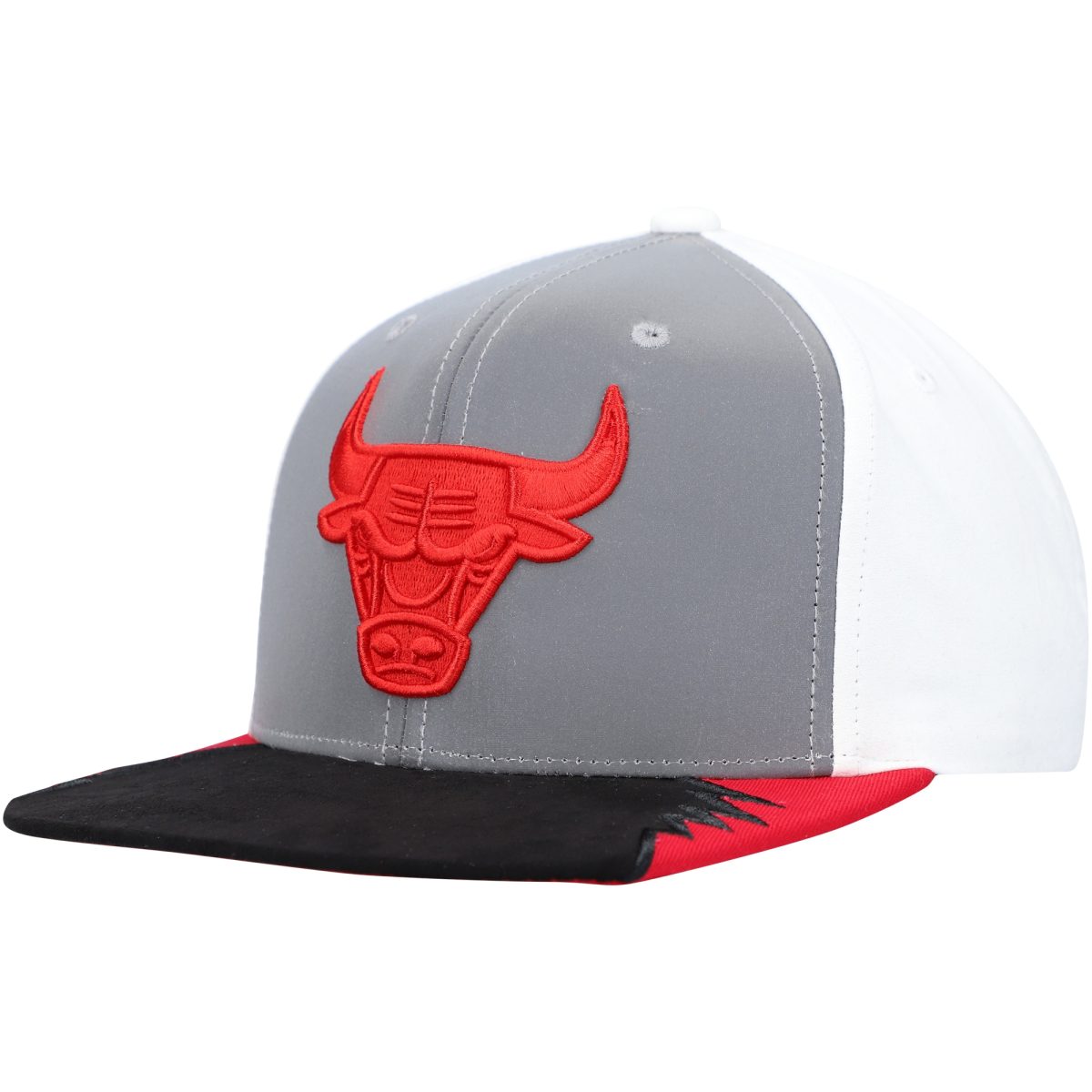 NBA men8217s chicago bulls mitchell amp ness graywhite day 5 snapback hat Collection - Official Jerseys & Hats | NBA Store