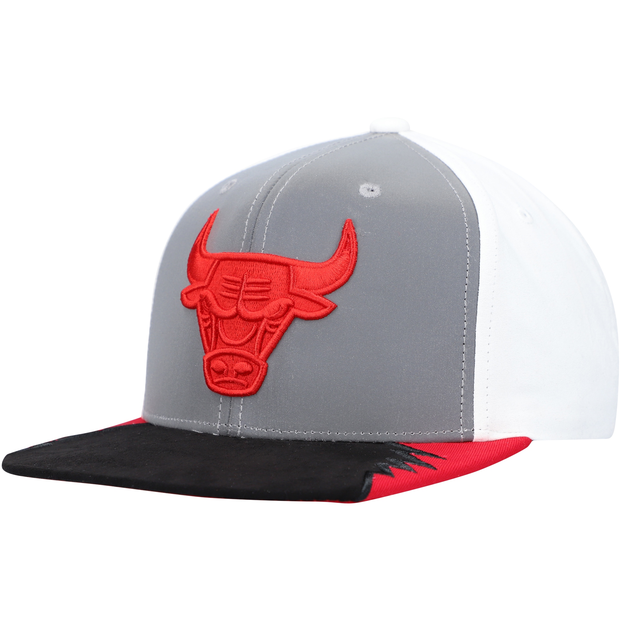 NBA men8217s chicago bulls mitchell amp ness graywhite day 5 snapback hat Collection - Official Jerseys & Hats | NBA Store