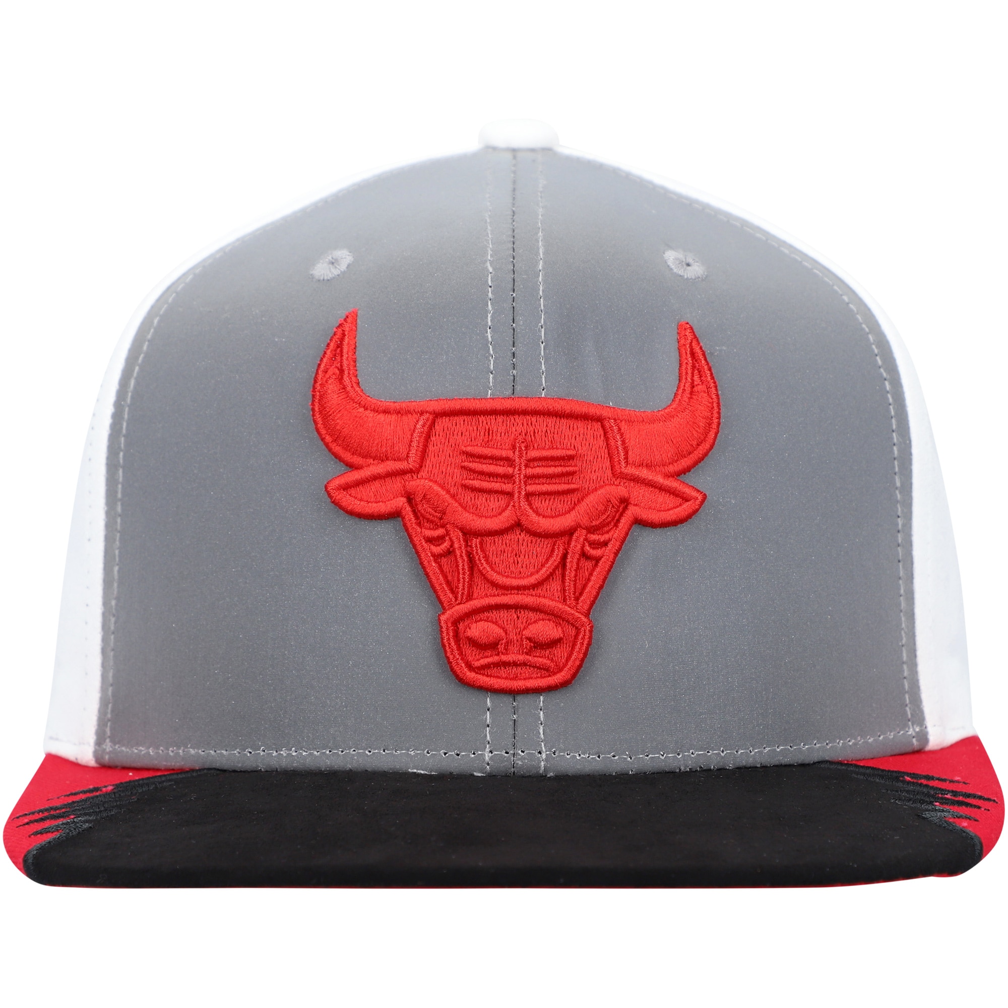 NBA men8217s chicago bulls mitchell amp ness graywhite day 5 snapback hat Collection - Official Jerseys & Hats | NBA Store