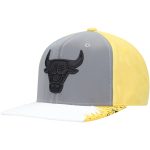 NBA men8217s chicago bulls mitchell amp ness grayyellow day 5 snapback hat Collection - Official Jerseys & Hats | NBA Store