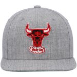 NBA men8217s chicago bulls mitchell amp ness heathered gray hardwood classics team 2.0 snapback hat Collection - Official Jerseys & Hats | NBA Store