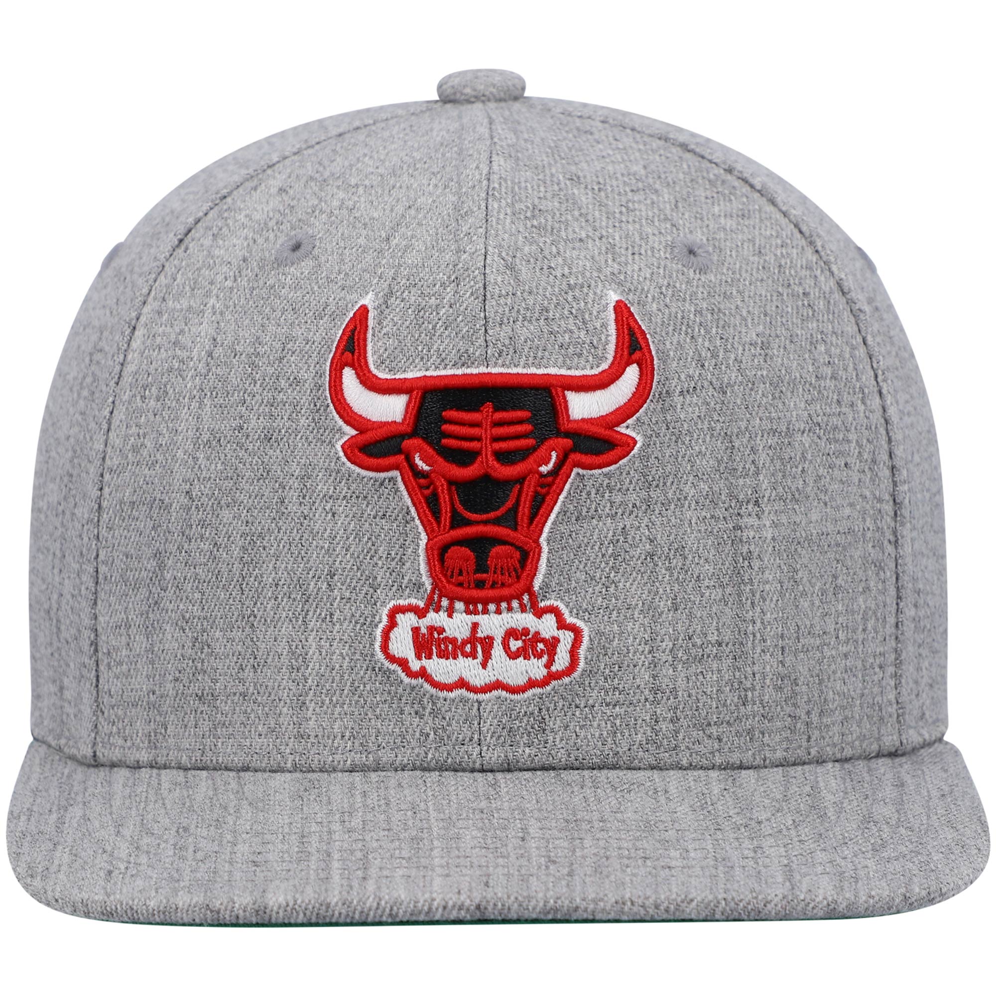 NBA men8217s chicago bulls mitchell amp ness heathered gray hardwood classics team 2.0 snapback hat Collection - Official Jerseys & Hats | NBA Store