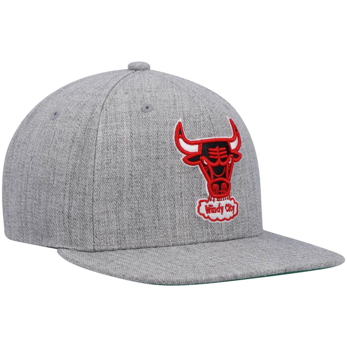 NBA men8217s chicago bulls mitchell amp ness heathered gray hardwood classics team 2.0 snapback hat Collection - Official Jerseys & Hats | NBA Store