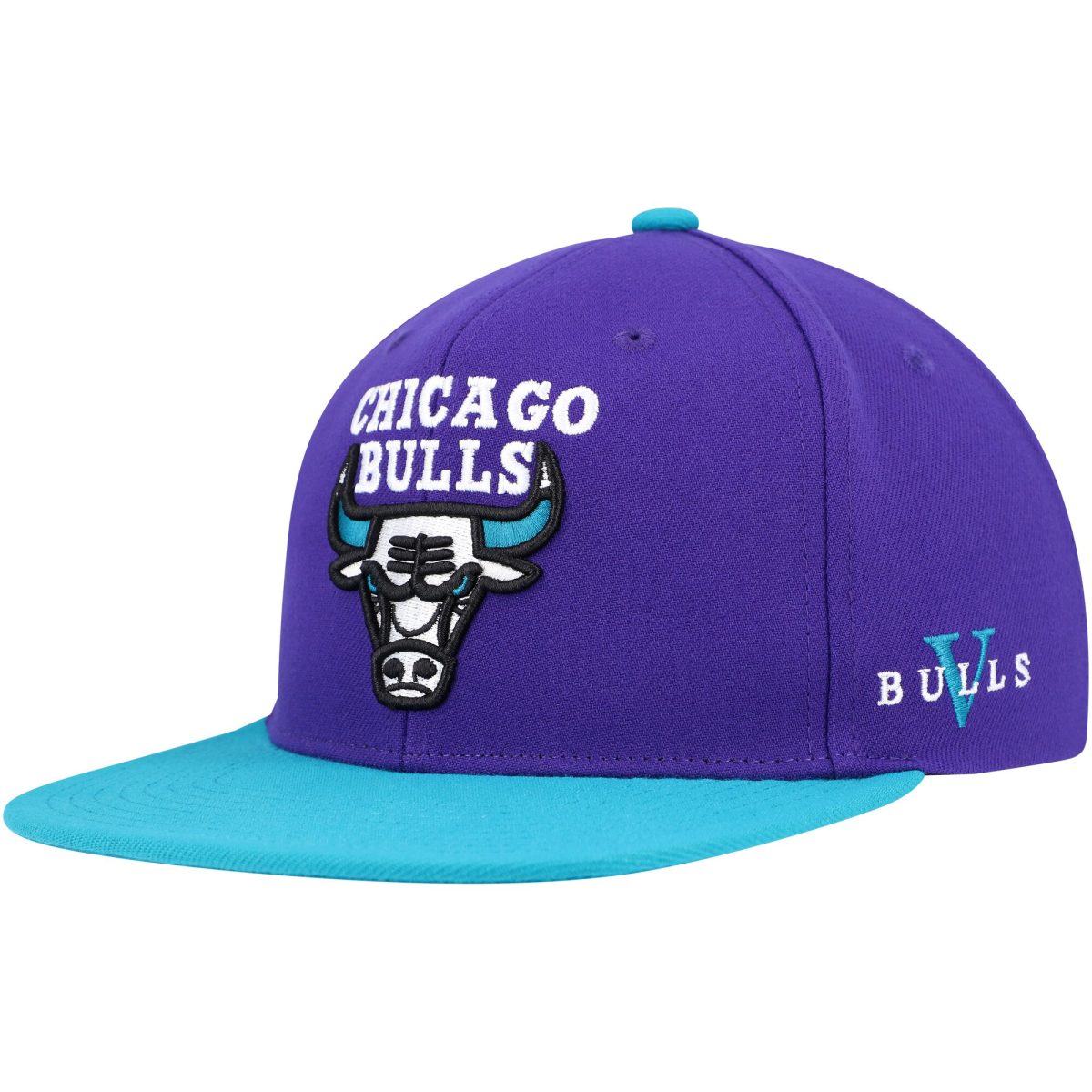 NBA men8217s chicago bulls mitchell amp ness purpleteal core snapback hat Collection - Official Jerseys & Hats | NBA Store