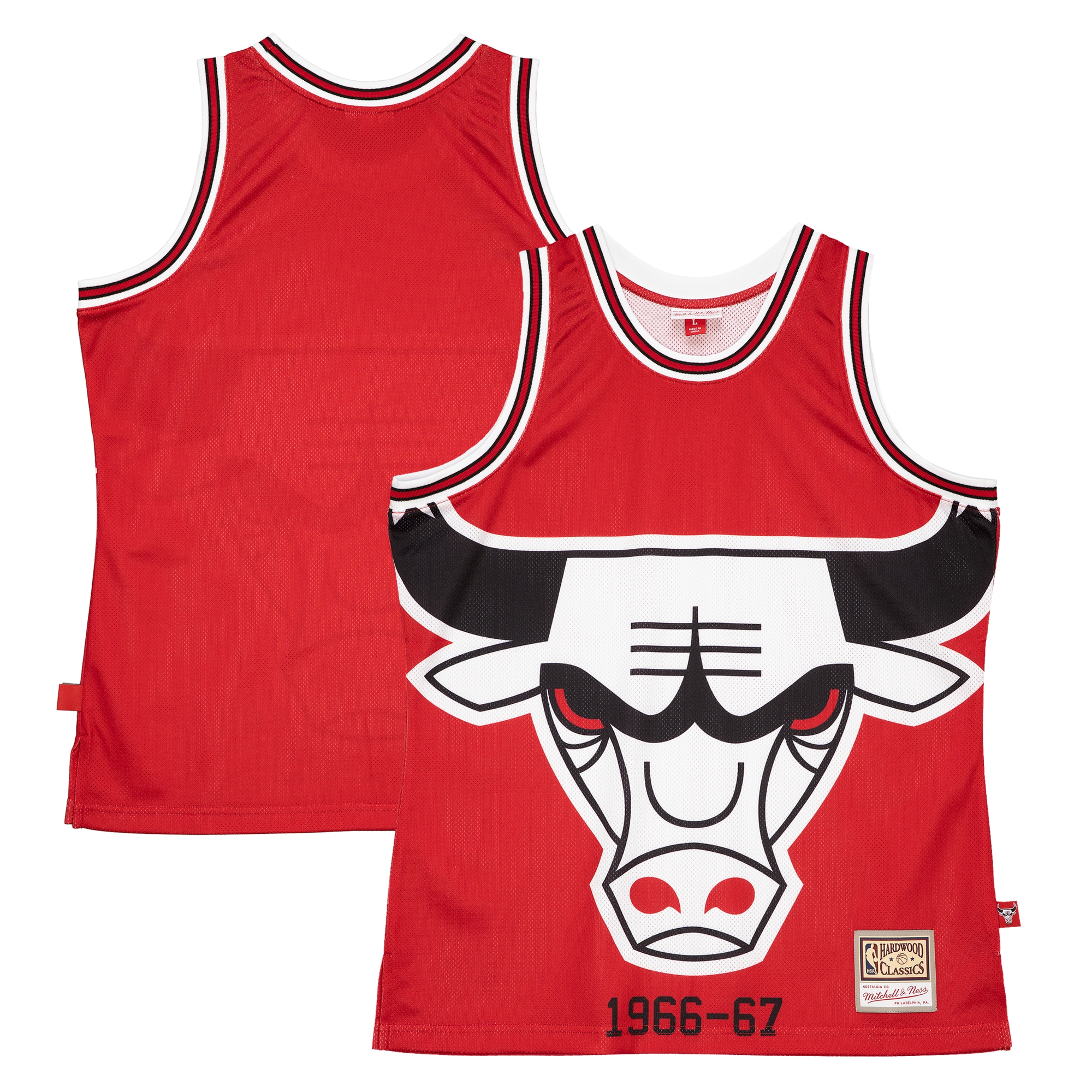 NBA men8217s chicago bulls mitchell amp ness red hardwood classics blown out fashion jersey Collection - Official Jerseys & Hats | NBA Store