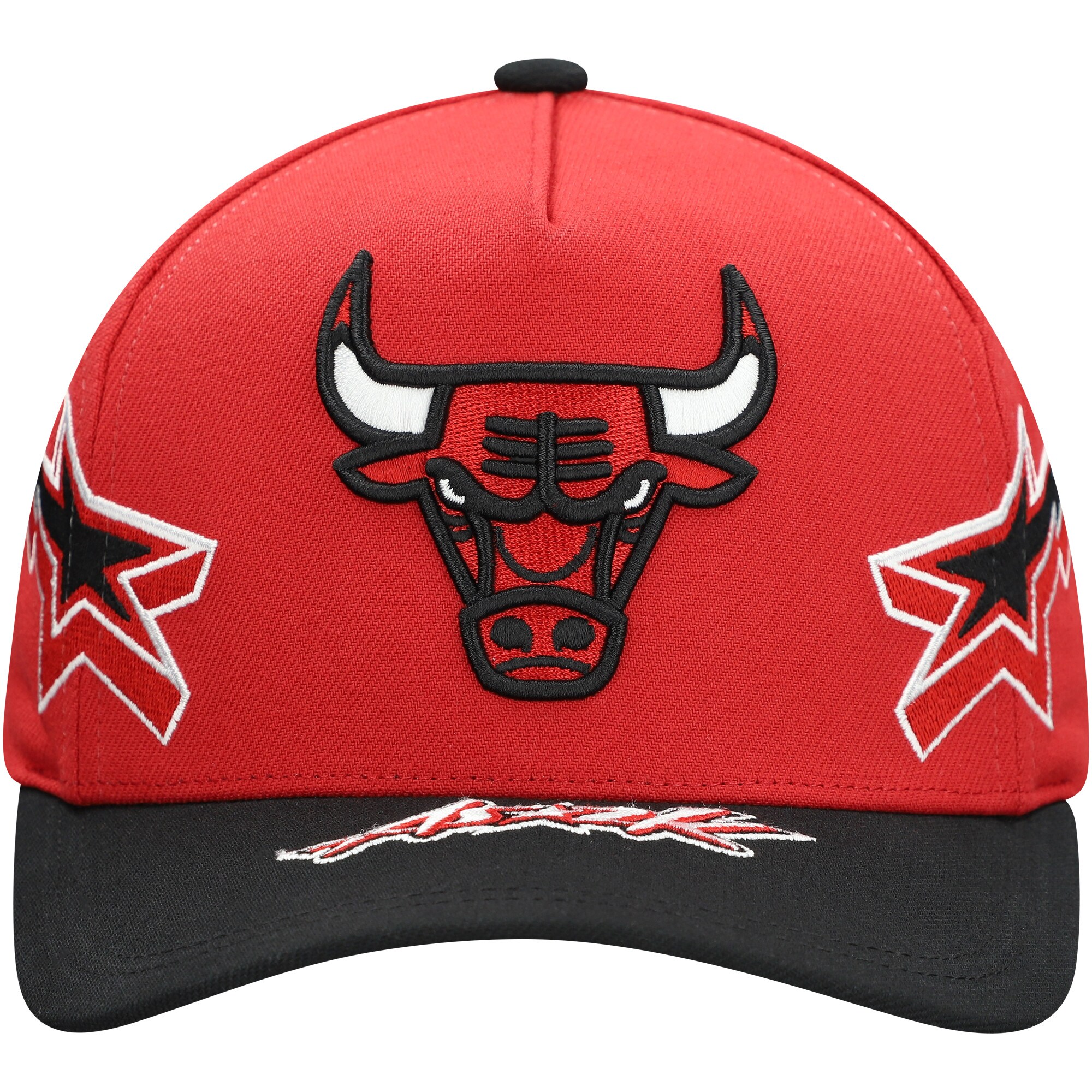 NBA men8217s chicago bulls mitchell amp ness redblack as2k stars pro crown adjustable hat Collection - Official Jerseys & Hats | NBA Store