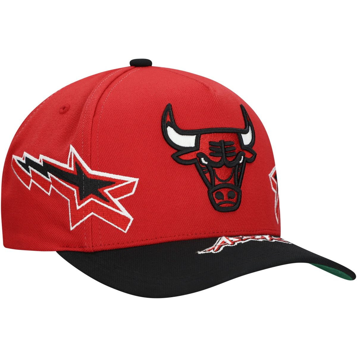 NBA men8217s chicago bulls mitchell amp ness redblack as2k stars pro crown adjustable hat Collection - Official Jerseys & Hats | NBA Store