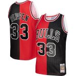 NBA men8217s chicago bulls mitchell amp ness redblack big amp tall hardwood classics 199798 split swingman jersey Collection - Official Jerseys & Hats | NBA Store