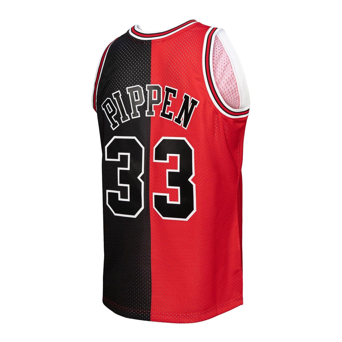 NBA men8217s chicago bulls mitchell amp ness redblack big amp tall hardwood classics 199798 split swingman jersey Collection - Official Jerseys & Hats | NBA Store