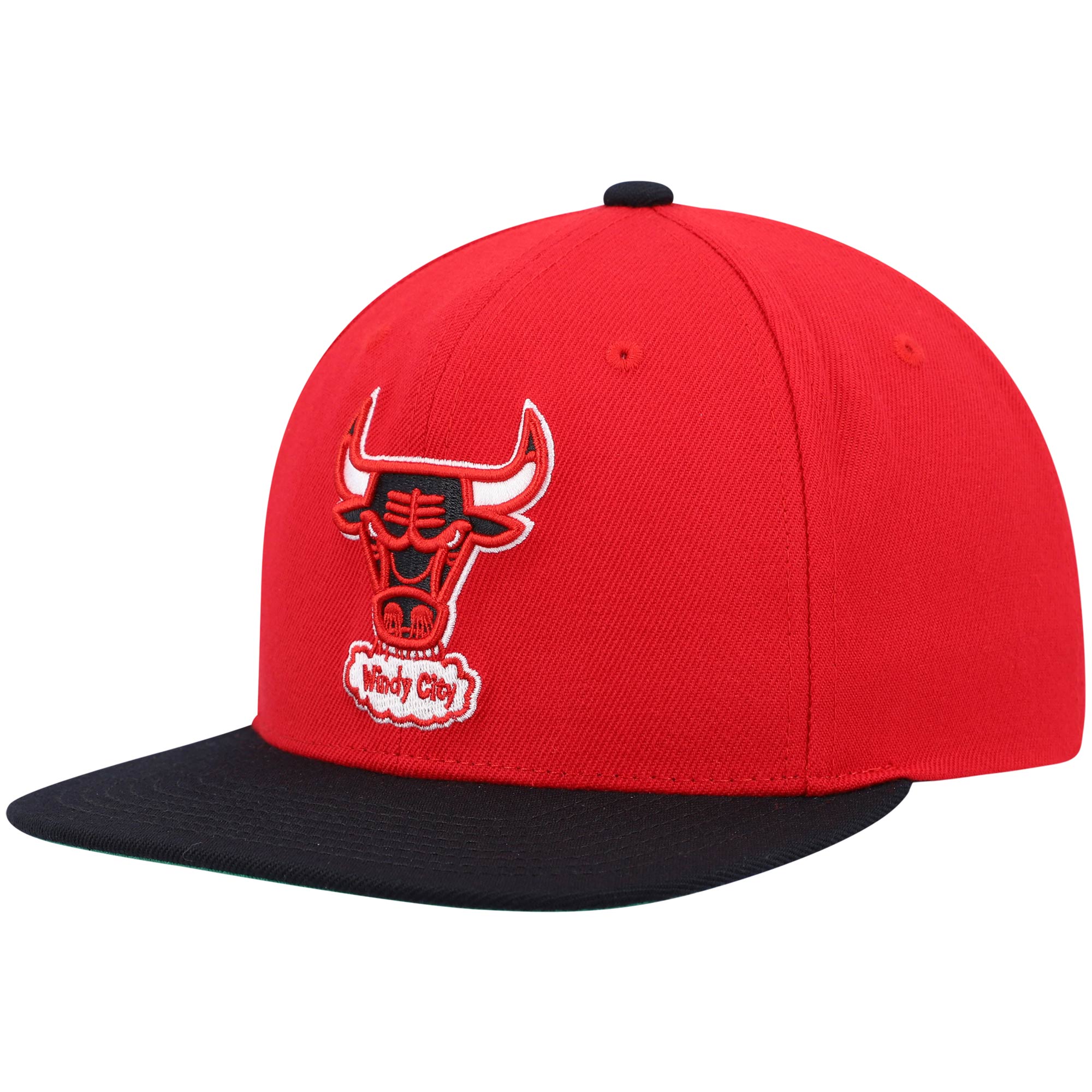 NBA men8217s chicago bulls mitchell amp ness redblack hardwood classics team two-tone 2.0 snapback hat Collection - Official Jerseys & Hats | NBA Store