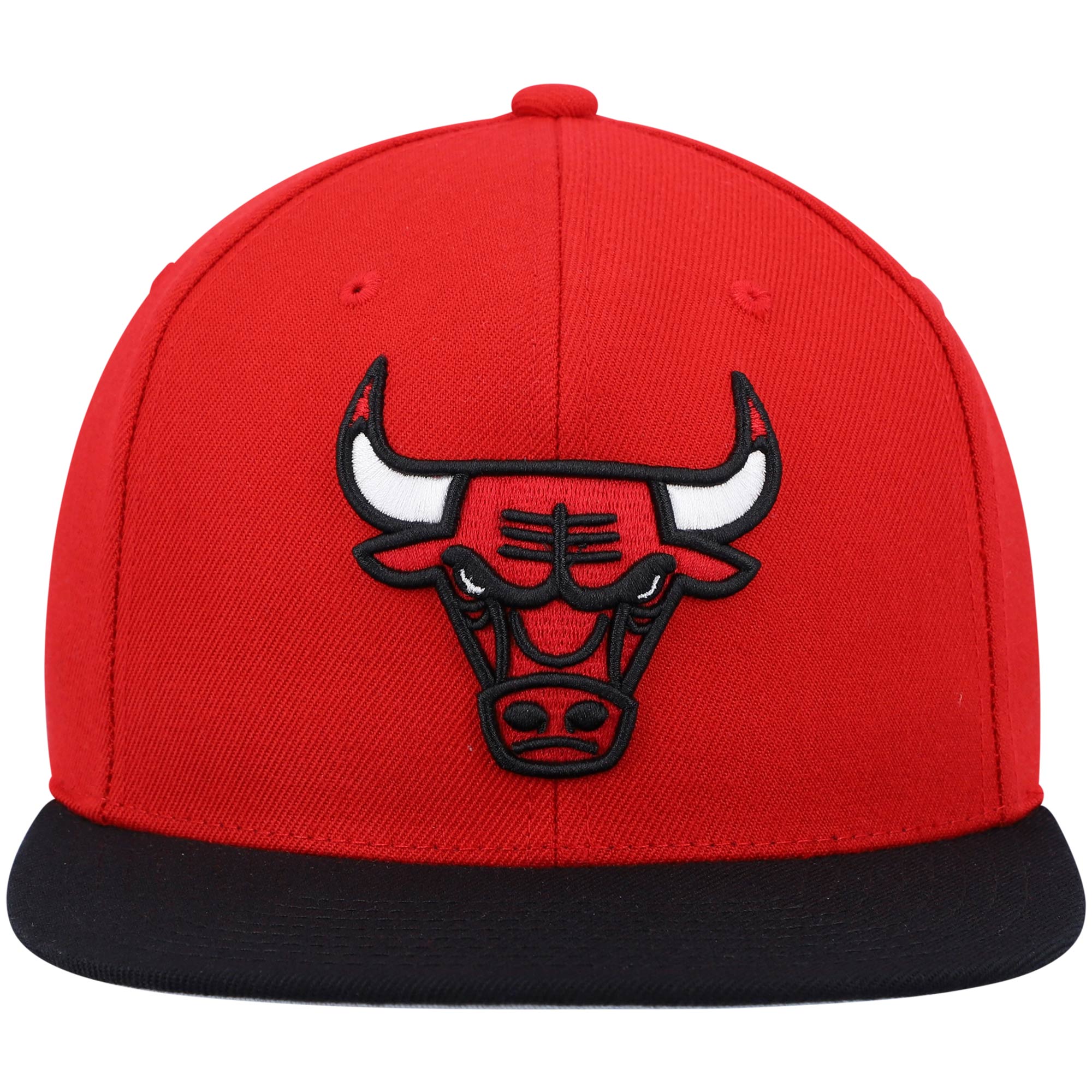 NBA men8217s chicago bulls mitchell amp ness redblack team two-tone 2.0 snapback hat Collection - Official Jerseys & Hats | NBA Store