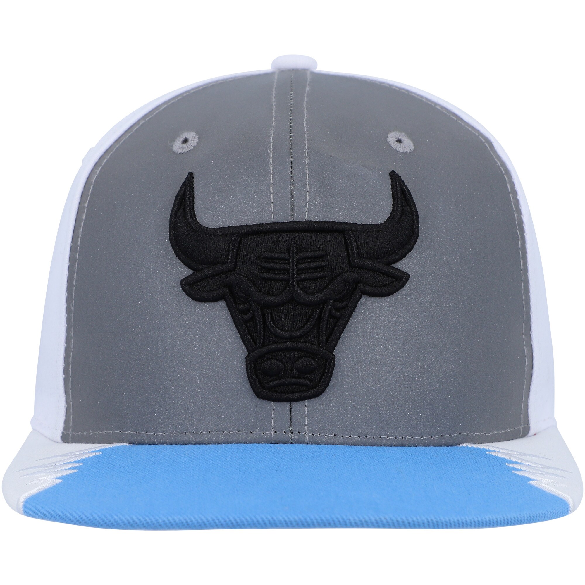 NBA men8217s chicago bulls mitchell amp ness silverblue day 5 snapback hat Collection - Official Jerseys & Hats | NBA Store
