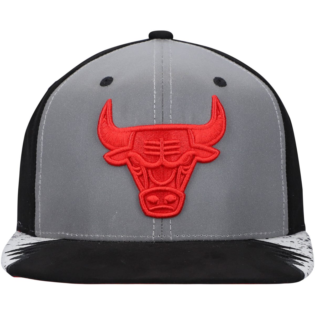 NBA men8217s chicago bulls mitchell amp ness silvergray day 5 snapback hat Collection - Official Jerseys & Hats | NBA Store
