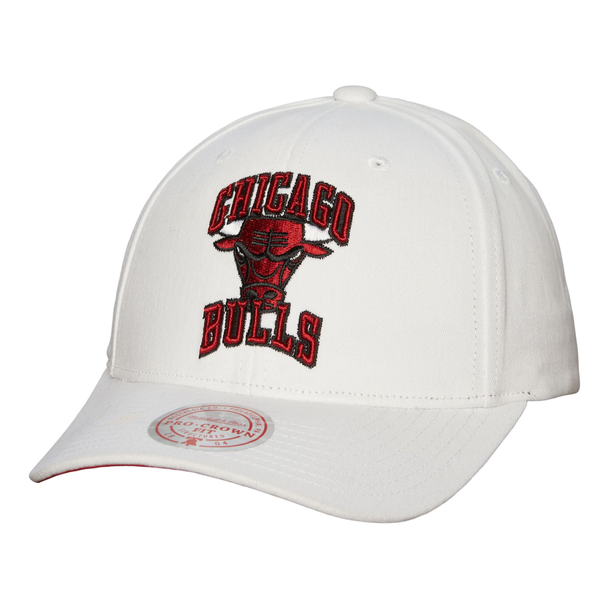 NBA men8217s chicago bulls mitchell amp ness white hardwood classics all in retro snapback hat Collection - Official Jerseys & Hats | NBA Store