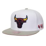 NBA men8217s chicago bulls mitchell amp ness whitegray core snapback hat Collection - Official Jerseys & Hats | NBA Store