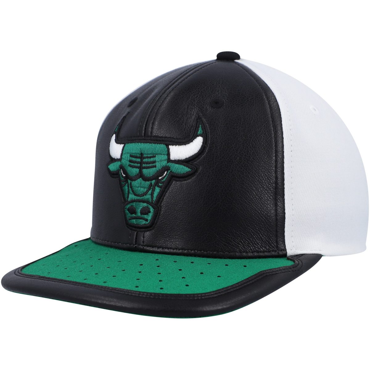 NBA men8217s chicago bulls mitchell amp ness whitegreen day one snapback hat Collection - Official Jerseys & Hats | NBA Store