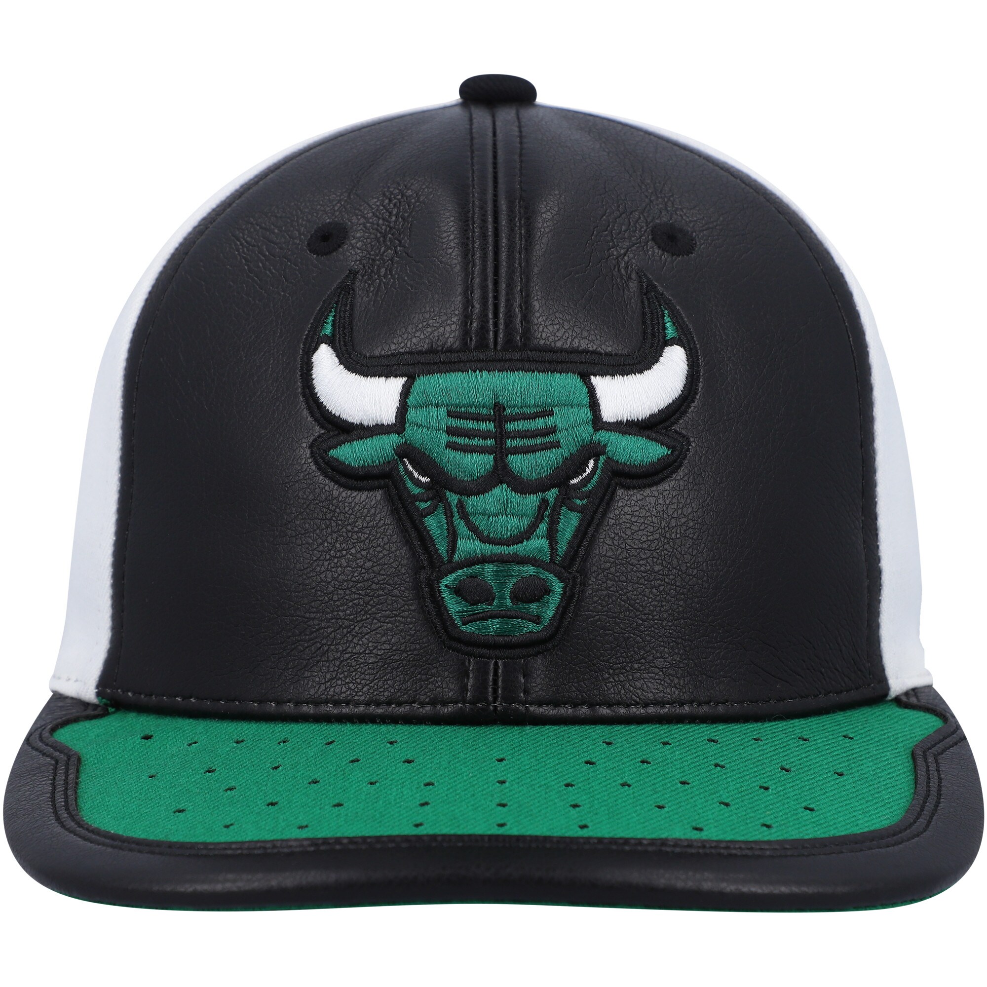 NBA men8217s chicago bulls mitchell amp ness whitegreen day one snapback hat Collection - Official Jerseys & Hats | NBA Store