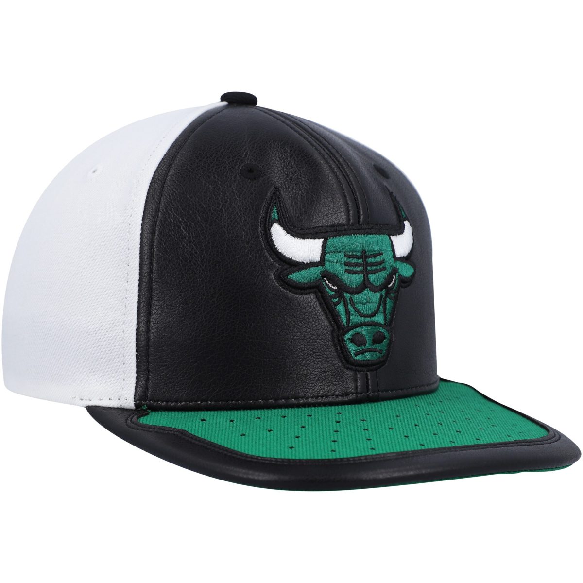 NBA men8217s chicago bulls mitchell amp ness whitegreen day one snapback hat Collection - Official Jerseys & Hats | NBA Store