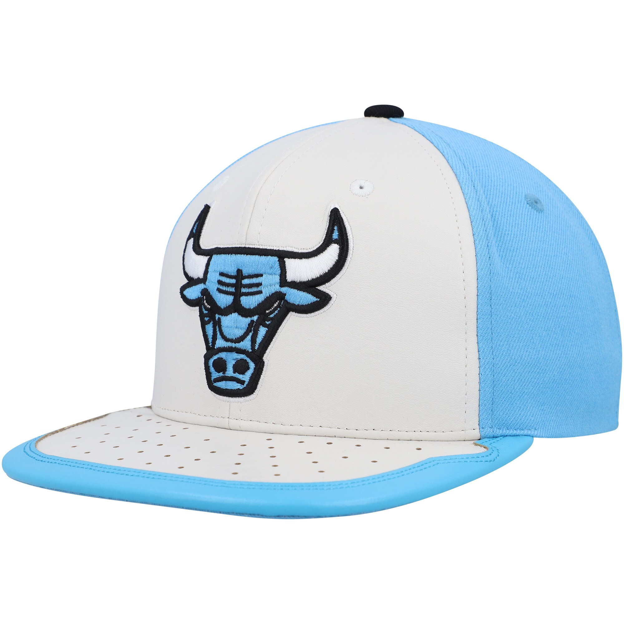 NBA men8217s chicago bulls mitchell amp ness whitelight blue day one snapback hat Collection - Official Jerseys & Hats | NBA Store