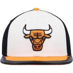NBA men8217s chicago bulls mitchell amp ness whiteorange day one snapback hat Collection - Official Jerseys & Hats | NBA Store