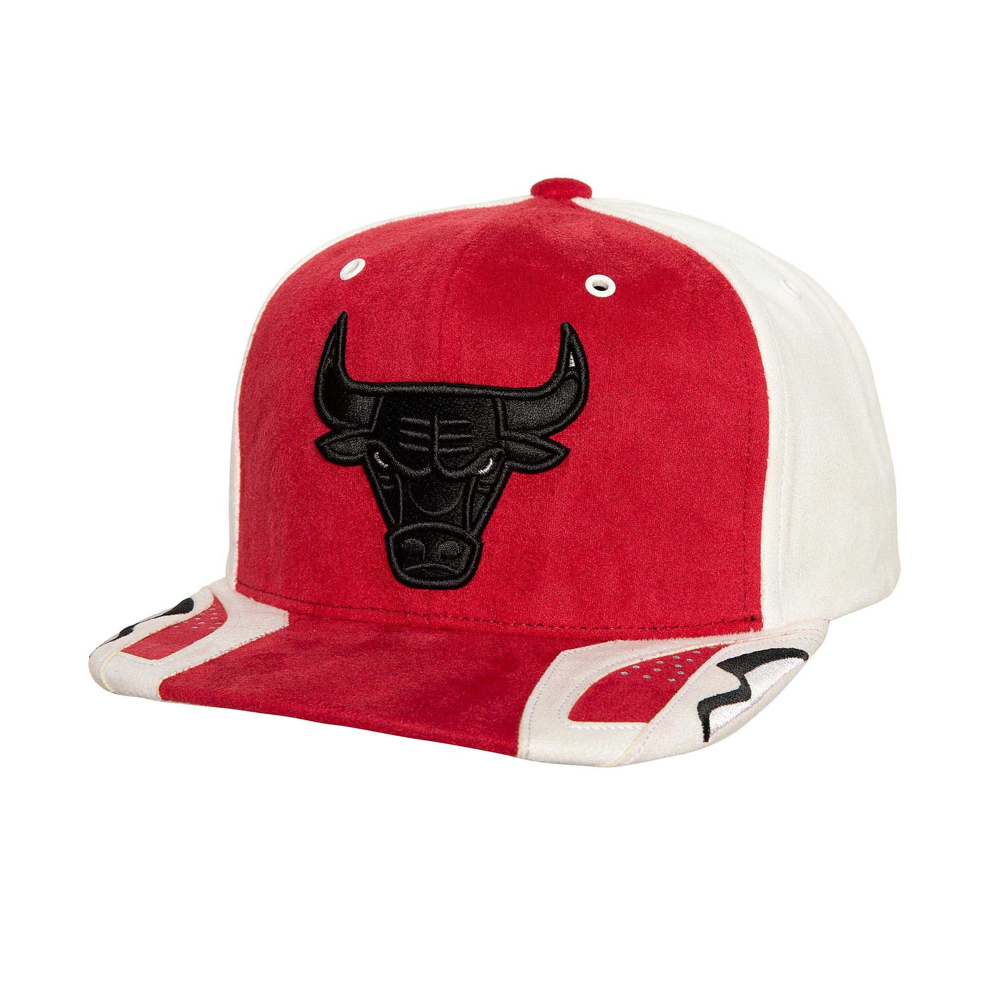 NBA men8217s chicago bulls mitchell amp ness whitered day 6 snapback hat Collection - Official Jerseys & Hats | NBA Store