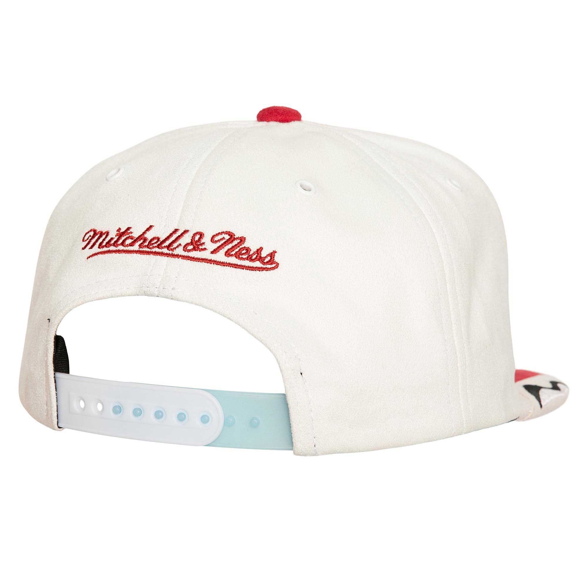 NBA men8217s chicago bulls mitchell amp ness whitered day 6 snapback hat Collection - Official Jerseys & Hats | NBA Store