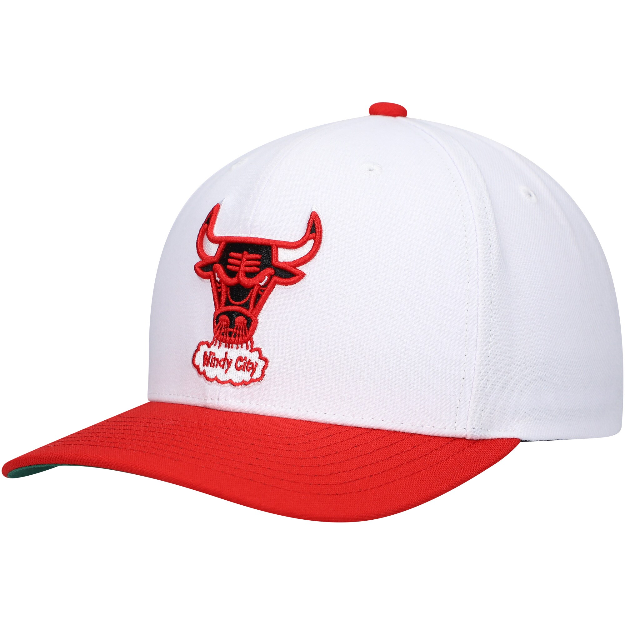 NBA men8217s chicago bulls mitchell amp ness whitered hardwood classics core 2-tone 2.0 pro snapback hat Collection - Official Jerseys & Hats | NBA Store