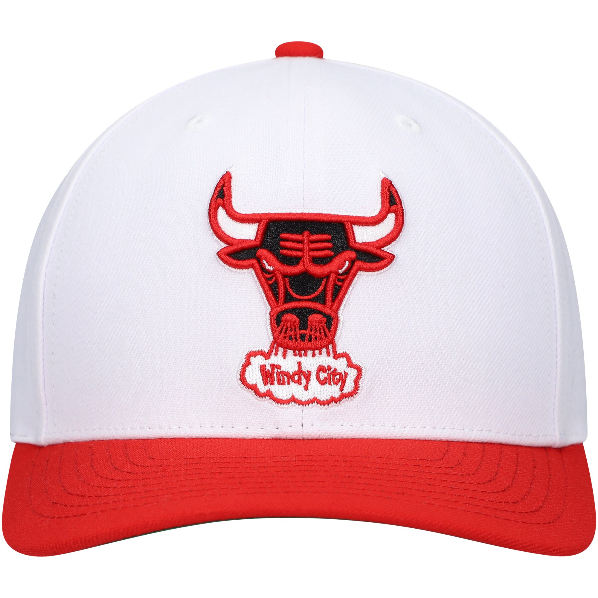 NBA men8217s chicago bulls mitchell amp ness whitered hardwood classics core 2-tone 2.0 pro snapback hat Collection - Official Jerseys & Hats | NBA Store