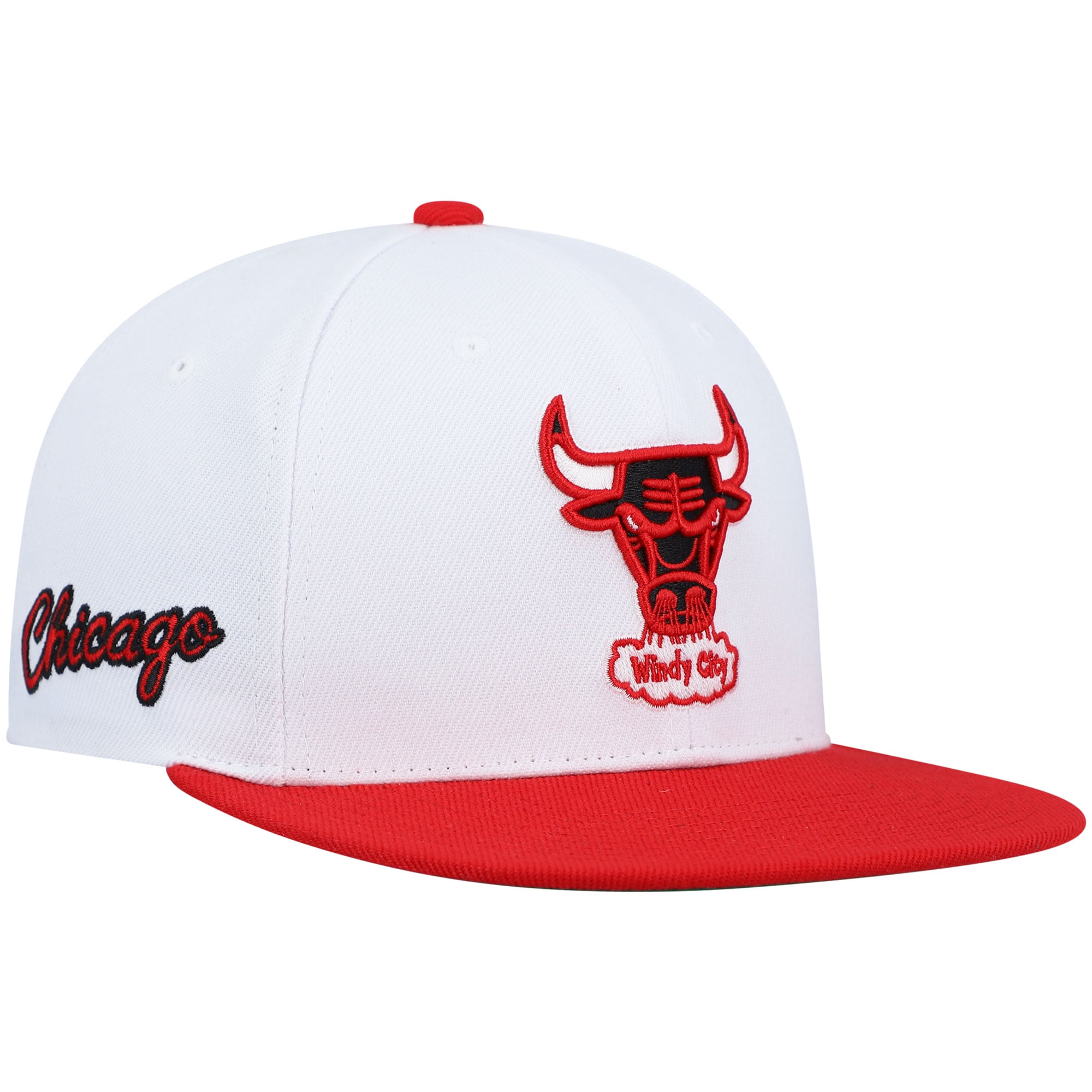 NBA men8217s chicago bulls mitchell amp ness whitered hardwood classics snapback hat Collection - Official Jerseys & Hats | NBA Store