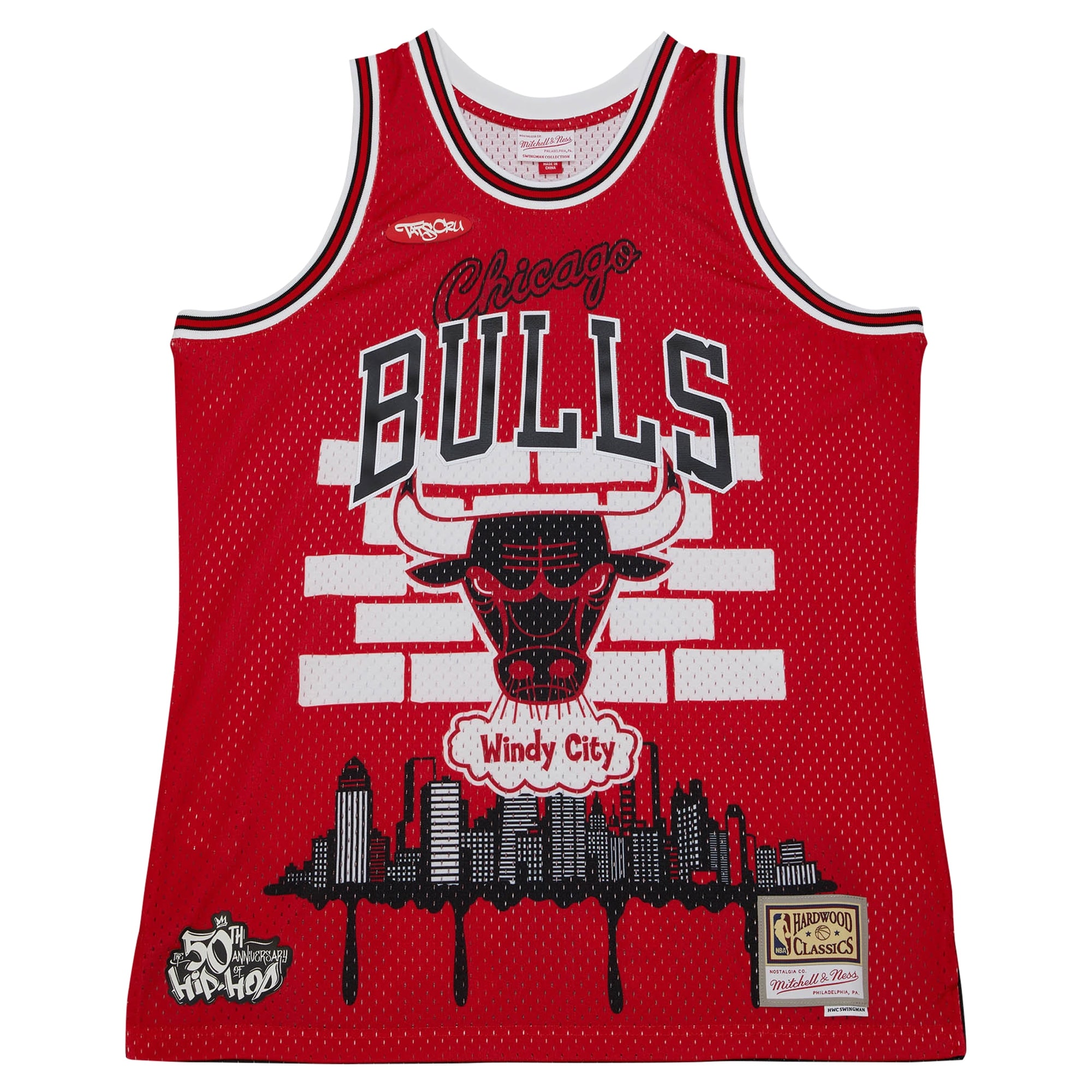 NBA men8217s chicago bulls mitchell amp ness x tats cru red hardwood classics fashion jersey Collection - Official Jerseys & Hats | NBA Store