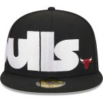 NBA men8217s chicago bulls new era black checkerboard uv 59fifty fitted hat Collection - Official Jerseys & Hats | NBA Store