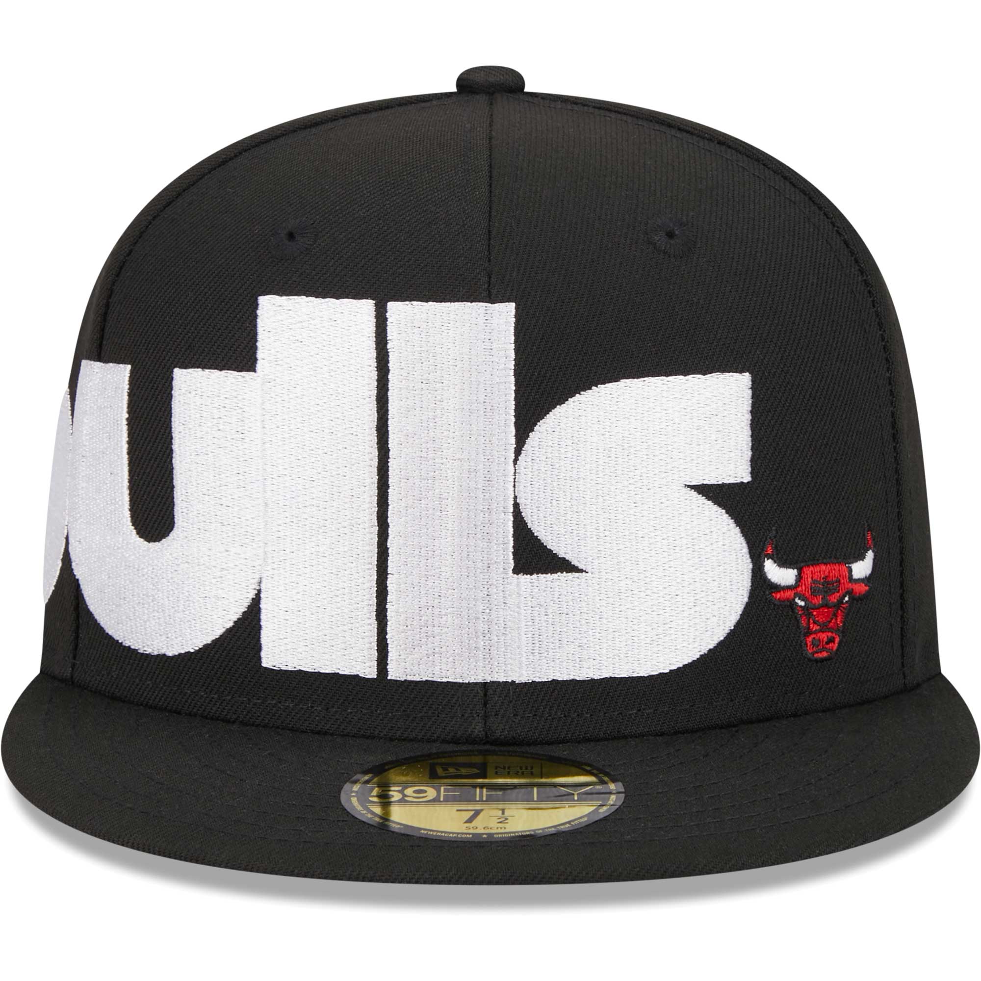 NBA men8217s chicago bulls new era black checkerboard uv 59fifty fitted hat Collection - Official Jerseys & Hats | NBA Store