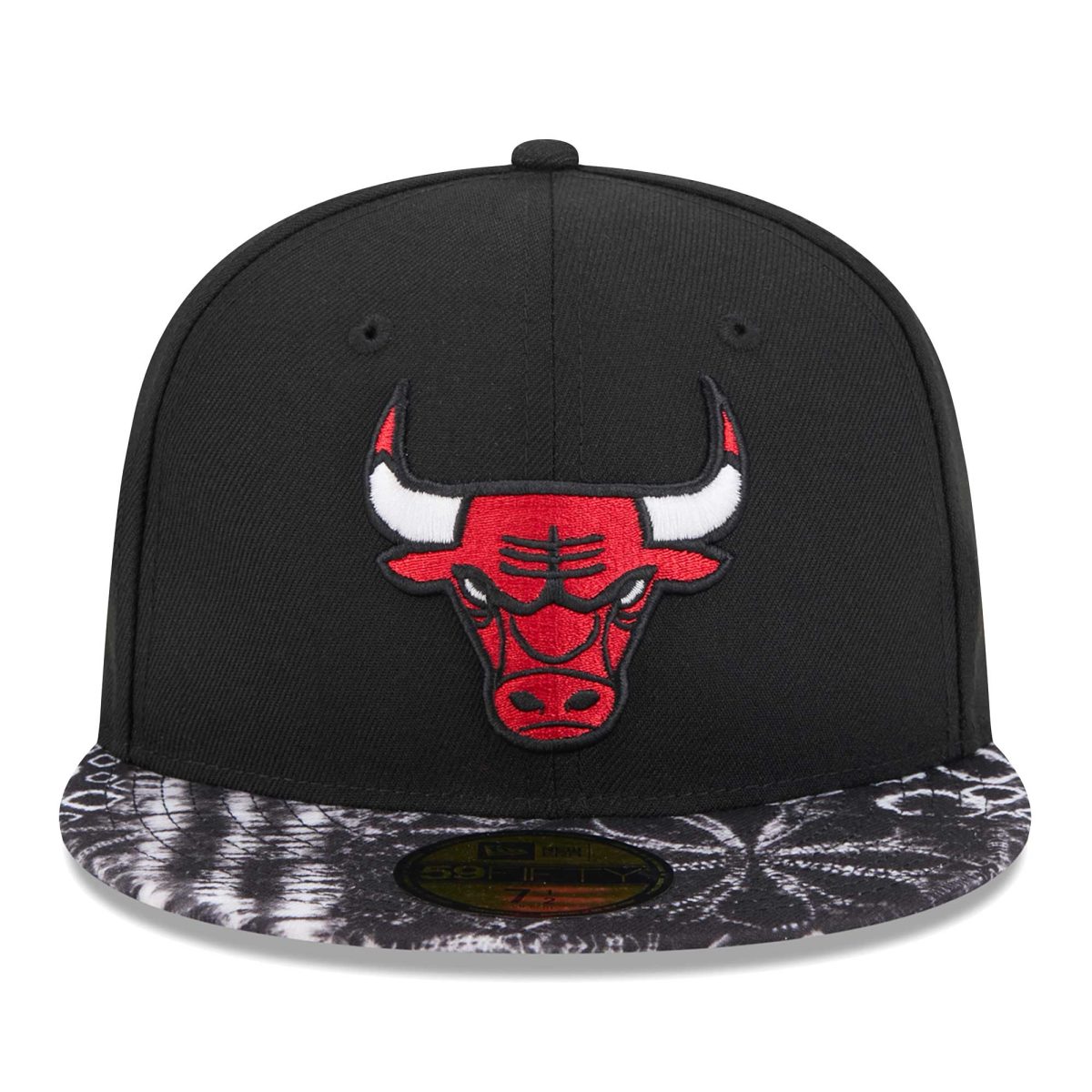 NBA men8217s chicago bulls new era black coral reef visor 59fifty fitted hat Collection - Official Jerseys & Hats | NBA Store