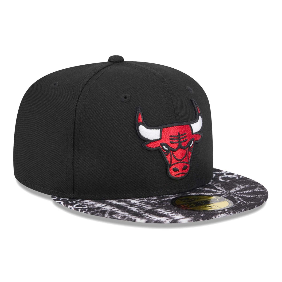 NBA men8217s chicago bulls new era black coral reef visor 59fifty fitted hat Collection - Official Jerseys & Hats | NBA Store
